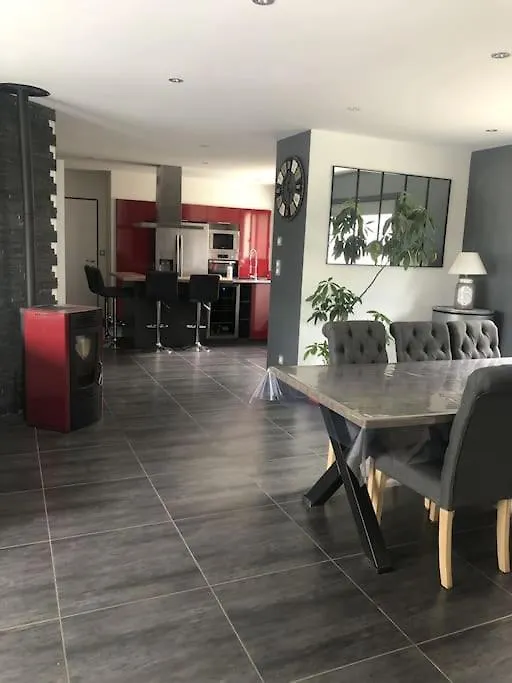 Magnifique Villa Avec Piscine, Jacuzzi Et Baignoire Balneo Upie Frankrike
